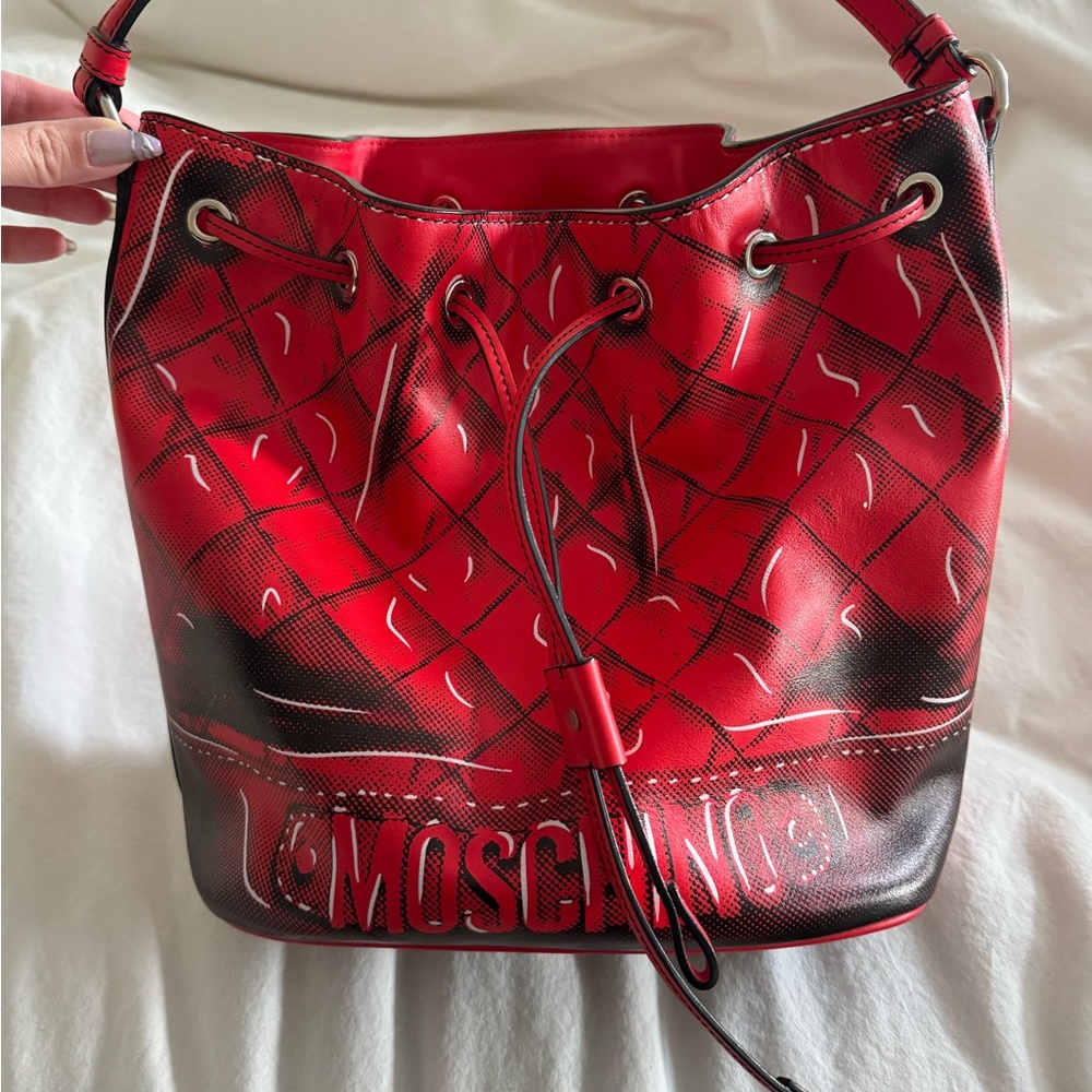 2018 GEORGE AND GILBERT MOSCHINO JEREMY SCOTT trompliel bucket bag - Picture 5 of 6